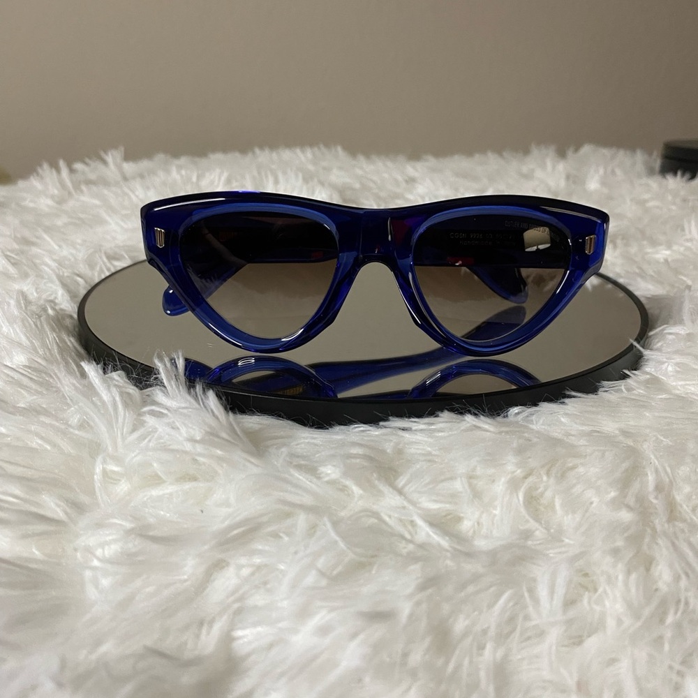 Cutler And Gross Sunglasses/ Model #: 9926/ Blue Tinted Frames